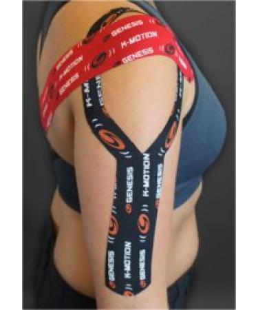 Genesis K-Motion Tape with Copper Infuzion - Black UNCUT Roll | Pain Relief and Support - Buy Online on GoSupps.com