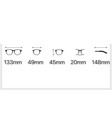 Buy New Blue Light Blocking Round Reading Glasses - Anti Eyestrain +300 Rose-Gold | International Shipping Available - Buy Online on GoSupps.com