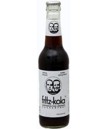 Fritz-Kola Fritz-kola 12 x 330ml Sugar Free Bottles
