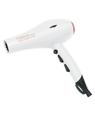 Intense Ionic Ceramic Science Hair Dryer (White)