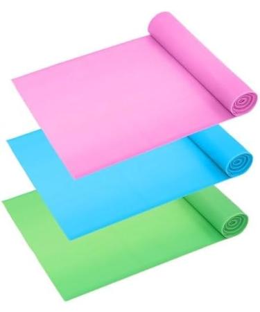 Yoga Resistance Bands 3 Sets Non-Toxic Skin-Friendly 3 Tensions Exercise Bands