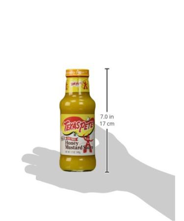 Texas Pete Honey Mustard Sauce 12 oz - Deliciously Sweet and Spicy - Buy Online on GoSupps.com
