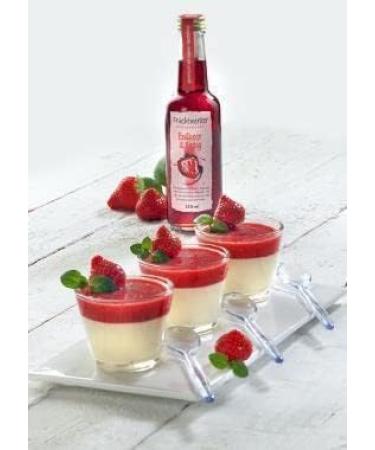 Fruchtwerker Fruit worker strawberry & vinegar with real fruit juice 10 x 250ml glass bottle - Buy Online on GoSupps.com