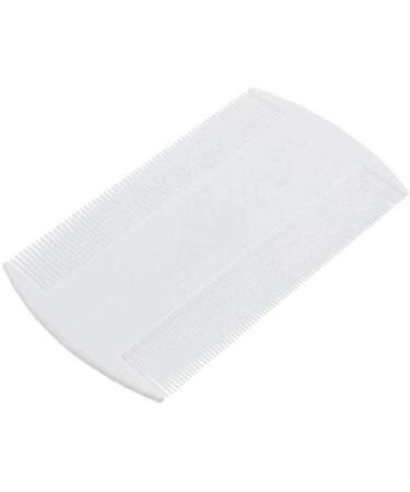Reusable Plastic Nit Comb Double Sided Nit Fine Comb Tooth For Head Lice Removal Comb Pet Flea White Lovely and attractive