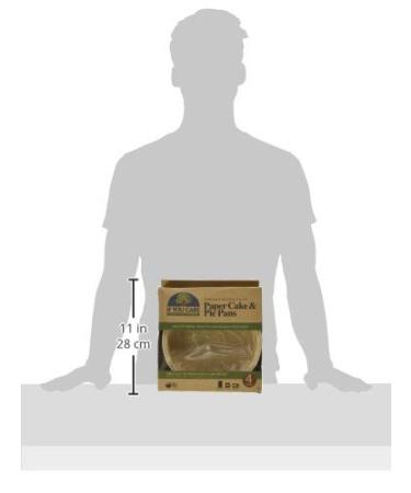 If You Care FSC Certified Paper Cake & Pie Baking Pans | Eco-Friendly 4-Count - Buy Online on GoSupps.com