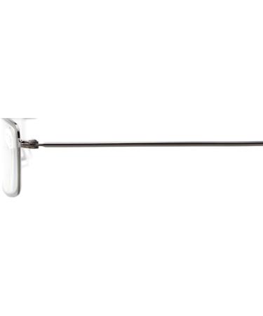 Eyekepper 5-Pack Stainless Steel Half Eye Reading Glasses - Gunmetal +3.0 | Stylish & Durable Readers for All Needs - Buy Online on GoSupps.com