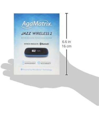AgaMatrix Jazz Wireless 2 System Kit - Lightweight and Easy-to-Use - Buy Online on GoSupps.com