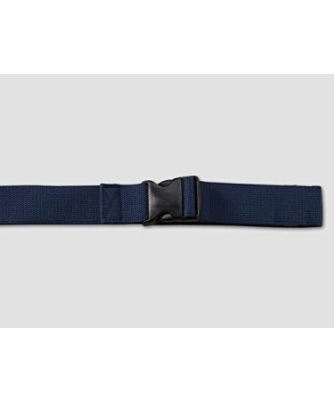 80456 Gait Belt with Quick Release Plastic Buckle 2" Width 54" Length 5 Blue