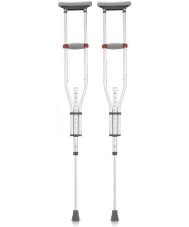 GagalU Crutches for Adults Underarm Crutches for Adjustable Crutch Collapsible Armpit Elderly Handicapped Non Slip Telescopic Walking Stick Walker - A Pair for Adults and Teenag