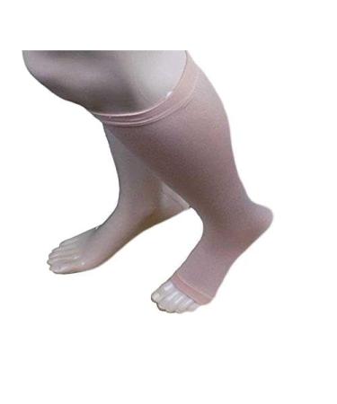 Elastic stockings CCL2 L. Open toe 641 XL Standard