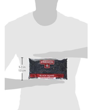 FARAON Black Beans 1lb (Pack of 12) - Premium Quality Beans for Delicious Meals - Buy Online on GoSupps.com