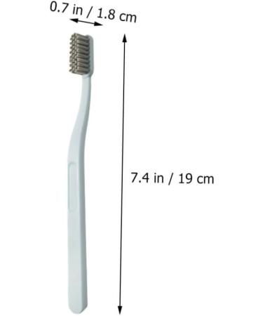 Frcolor 6th Adult Stiff Brush - Manual Reusable Toothbrush for Stain Removal & Nubuk Cleaning - Buy Online on GoSupps.com