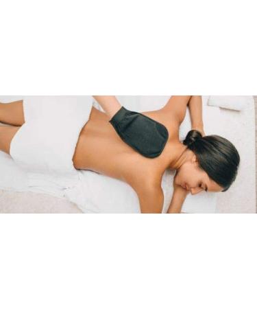 Hammam Kese - Black Peeling Gloves & Sponge for Body Washing Dead Skin Remover & Ingrown Hair Treatment - Massage Shoe for Shower - Buy Online on GoSupps.com