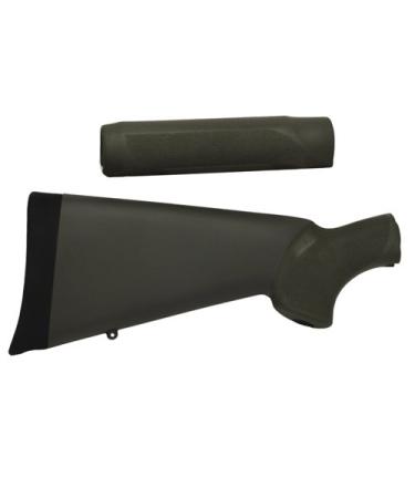 Hogue 05212 Mossberg 500 OverMolded Stock Kit, Olive Drab Green
