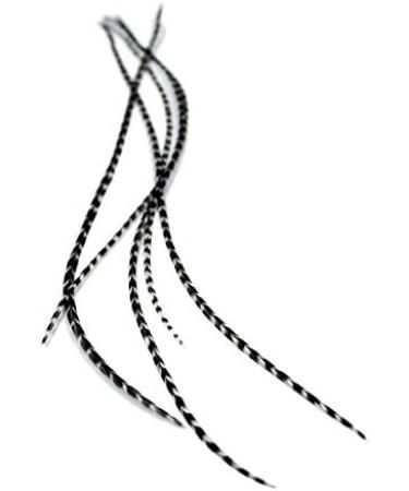 Grizzly Real Feather Hair Extensions - Set of 5 Feathers - Buy Online on GoSupps.com