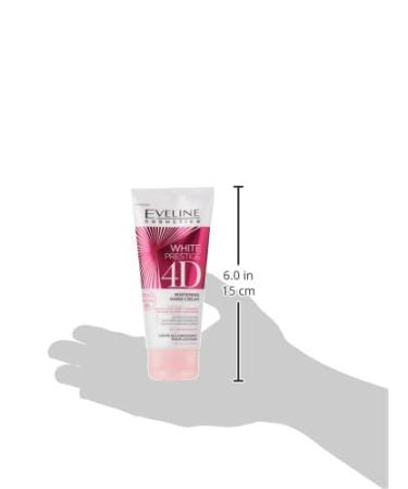EVELINE WHITE PRESTIGE 4D Whitening Hand Cream 3 in 1 | 100ml - Buy Internationally - Buy Online on GoSupps.com