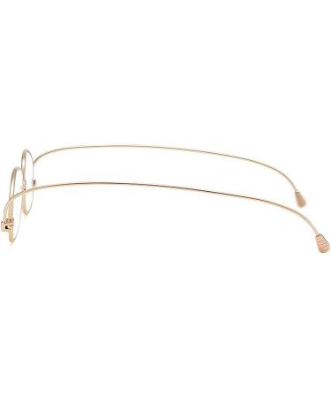 NYASAA Stylish Metal Frame Reading Glasses for Women - Lightweight 3.00x Blue Light Blocking Anti-Fatigue Computer Readers - Gold Finish - Buy Online on GoSupps.com
