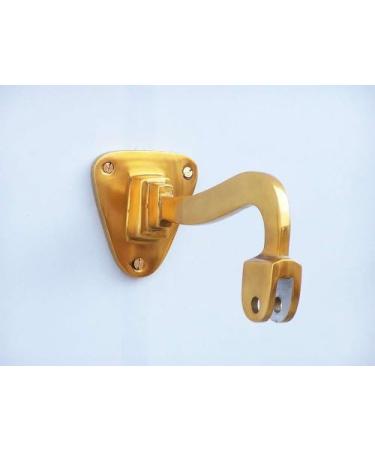 Hanging Ship's Bell Size: 6" H x 4" W x 4" D  Finish: Brass - Buy Online on GoSupps.com