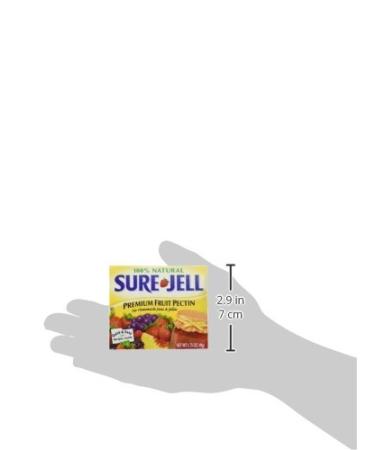 Sure Jell Premium Fruit Pectin 1.75 oz - 2 Pack - 100% Natural for Jams & Jellies - Buy Online on GoSupps.com