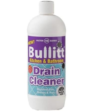 Bullitt Kitchen and Bathroom Acid free Drain Cleaner - Buy Online on GoSupps.com