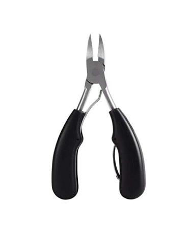 PSGS Toe Nail Clippers Ingrown Toenail Podiatry Correction Nippers Cuticle Cutters Dead Skin Remover Pedicure Foot Care Tool (Color : Black)