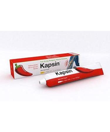 Apipharma Kapsin Natural Cream - for Joint and Muscle Pain - Infused with Pepper Extract and Propolis