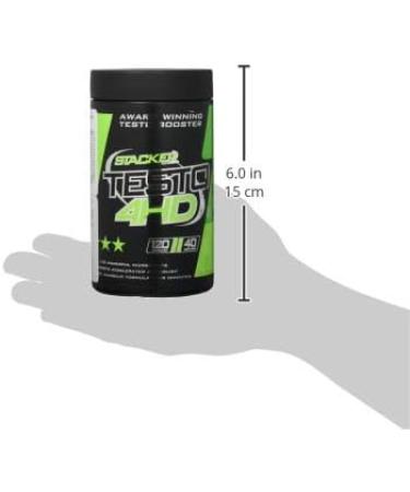 Stacker2 Testo-4HD Testosterone Booster - Optimize Muscle Growth & Fitness | 120 Capsules - Worldwide Shipping - Buy Online on GoSupps.com