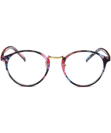Buy Retro Comfort Computer Readers - Anti Blue Light Round Eyeglasses for Men & Women +100 C3 - Buy Online on GoSupps.com
