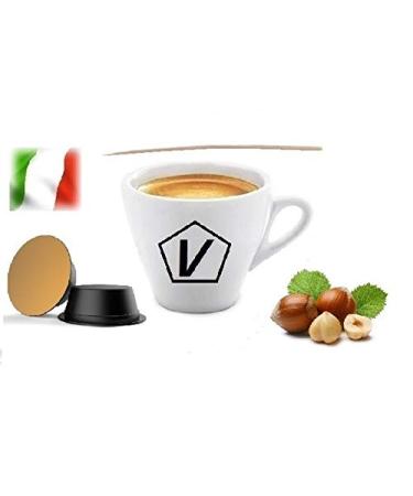 Capsules Compatible with Lavazza A Modo Mio®, Caffè Shop Capsules Mix "Nocciola - Hazelnut" Espresso Line