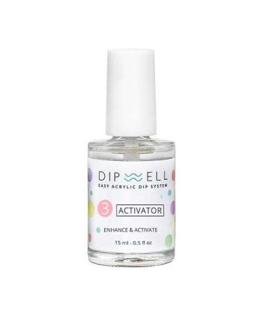 Dip Powder Nail, Activator for Dipping, Step 3, 0.5 fl oz by DipWell