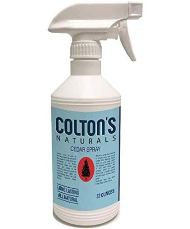 Colton's Naturals Cedar Spray w/Lavender Extract  Non-Chemical Wood Protection  Cedar Wood Scent  Restores Scent Closets & Drawers (32 oz)