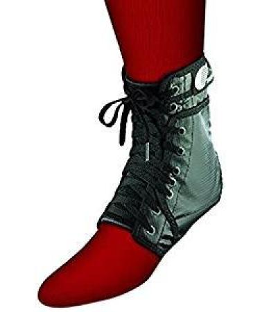 Swede-O 21211R Ankle Lok Ankle Support Standard Tongue with Stabilizer Retail Packaging X-Small Black