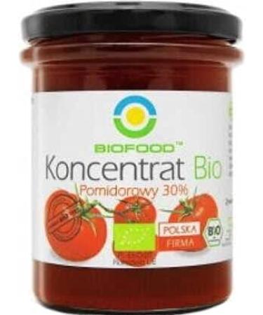 BIO FOOD Organic tomato paste 30% 200g Biofood