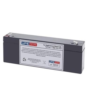 UPSBatteryCenter 12V 2.6Ah F1 Compatible Replacement Battery for Powersonic PS-1229