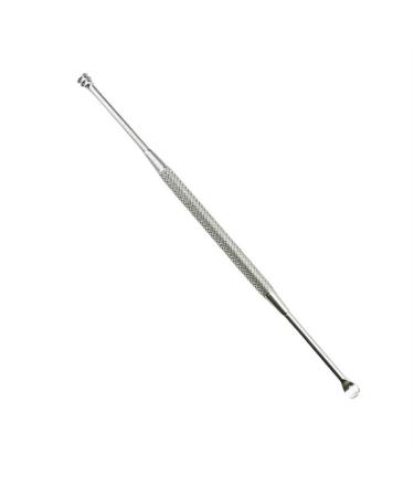 Portable Ear Cleaner Stainless Steel Ear Spoon Set Stainless Steel Ear Wax Remover Reusable Stainless Steel Ear Wax Remover Set Ear Wax Easily Removed Ideal for Personal and Home Use(A-silver)