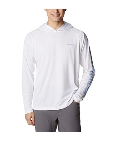 Columbia Men's Fork Stream Hoodie White Small