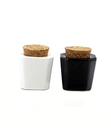 Buy Porcelain Dappen Bowl with Wooden Cap - Nail Art Tools for Acrylic Liquid & Powder | International Shipping - Buy Online on GoSupps.com