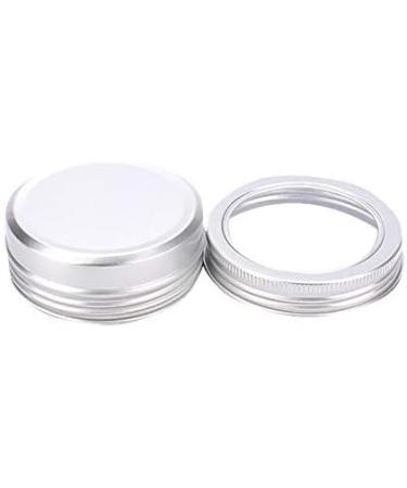 XINGYU with Clear Window Aluminum Screw Tin Bottle Jar Pot Boxes Containers Case for Lip Balm Nail Art Makeup DIY Cosmetic Cream Box - Buy Online on GoSupps.com