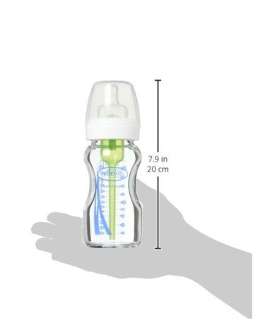 Dr. Brown's Options Wide Neck Glass Bottles 2 Pack Clear 9 Ounce - Buy Online on GoSupps.com