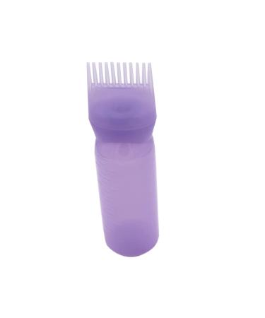 Sunaomni hair dye bottle Applicator Haarf rkamm Applicator hair dye flap with brush 120 ml purple comb bottle Applicator hair dye bottle bottle - Buy Online on GoSupps.com