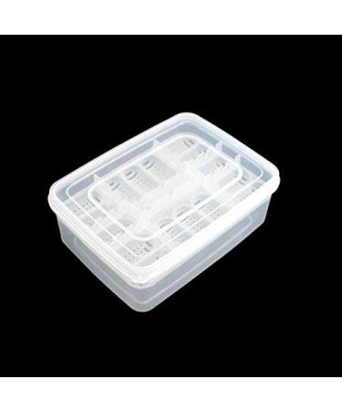 16 Grids Reptile Breeder Box - Professional Plastic Breeding & Hatching Incubator for Reptiles - Ideal for Snakes, Lizards, Turtles, and Geckos - Includes Eggs Tray - 6.6 x 4.8 x 2.4 inches - Buy Online on GoSupps.com