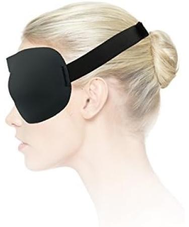 Dream Essentials Contoured Sleep Mask in Black - Ultimate Comfort for Restful Sleep - Buy Online on GoSupps.com