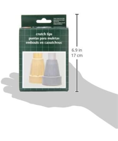 PCP Mobility & Homecare Medium Crutch Tips Grey - Buy Online on GoSupps.com