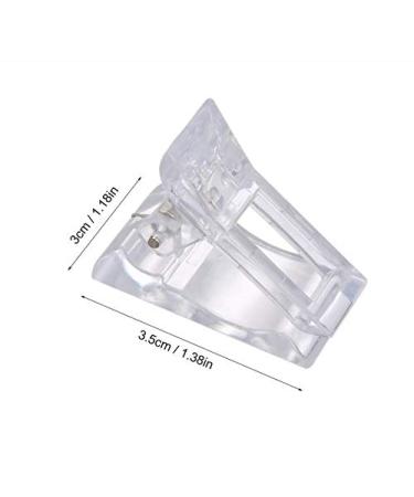 10 Pack Nail Tips Clips for Fast Polygel Extensions - UV LED Builder Tool for Manicure & Nail Art - Buy Online on GoSupps.com
