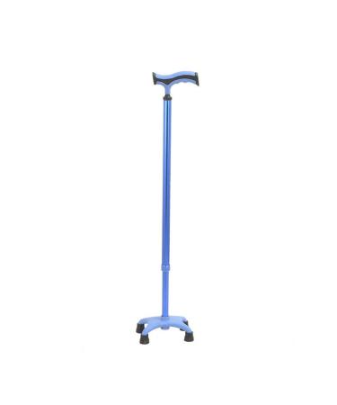 Crutches for The Elderly Size Four-Legged Cane Telescopic Crutches Aluminium Alloy Crutches Non-Slip Crutches for The Elderly Adjustable Walkers (Color : Blue) Smooth Sailing