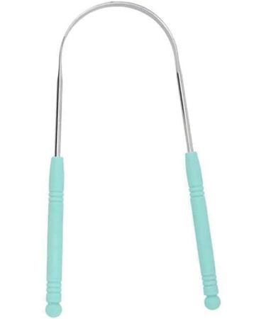 High-Quality Steel Tongue Scraper & Cleaner - R0K0 Comfort Oral Hygiene Tool - 1 Piece Tongue Brush Set - Buy Online on GoSupps.com