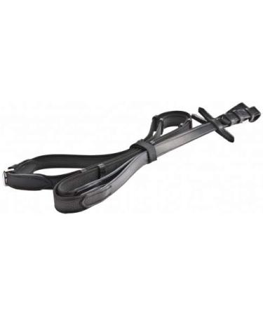 Shop Barbara Broeker Warendorf BB Web Reins 19mm Rubberized for Warmbloods - Black | Premium Equestrian Gear - Buy Online on GoSupps.com
