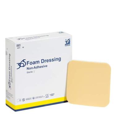 365 Non Adhesive Foam Dressing 10 x 20 cm - Pack of 10 (Ref 36590064) & Manuka Honey 525+ MGO Certified Pure Gold Premium Manuka Honey 500g (packaging may vary) + HONEY M00024B - Buy Online on GoSupps.com