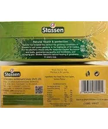 STASSEN Jasmine Green Tea ( 100 sachets ) - Buy Online on GoSupps.com