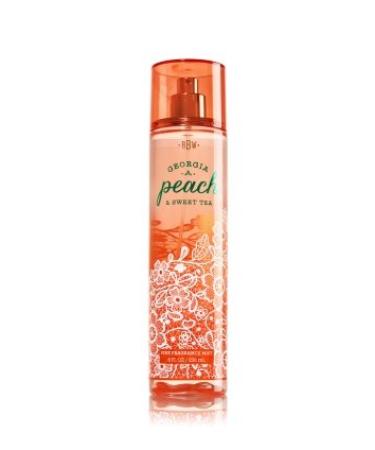 Georgia Peach & Sweet Tea Deluxe Bath & Body Works Set: Lotion, Cream, Mist & Shower Gel - Buy Online on GoSupps.com